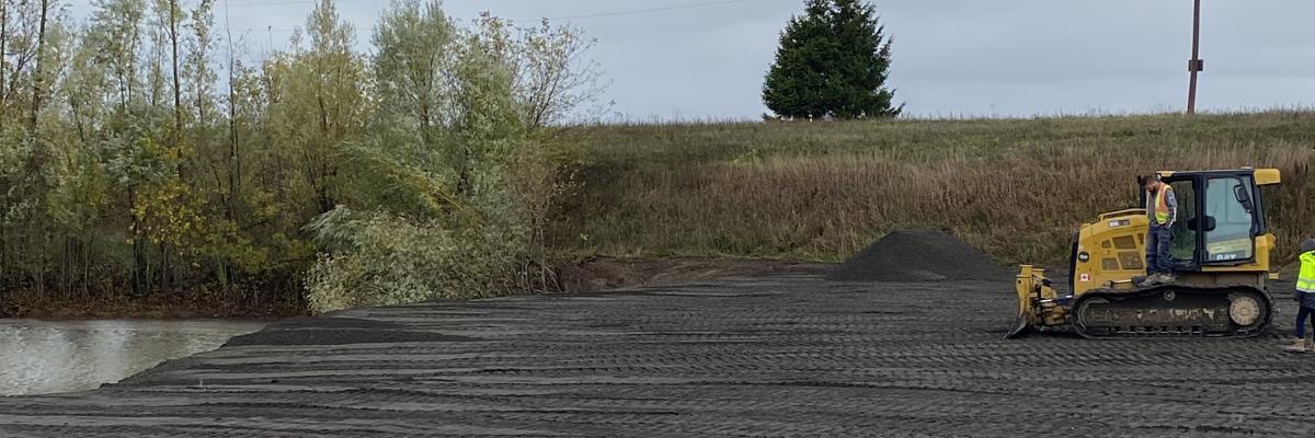Site preparation for well