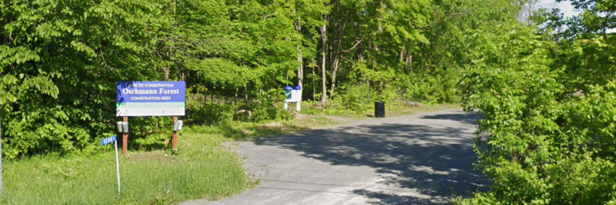 Entrance to Oschmann Park