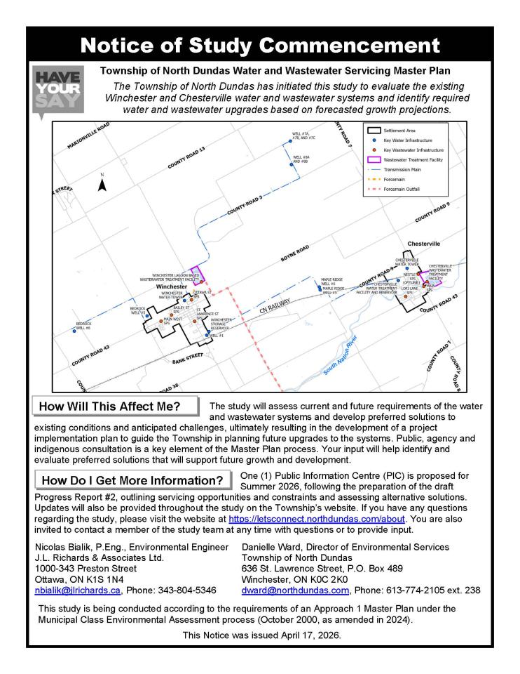 Water Master Plan Details