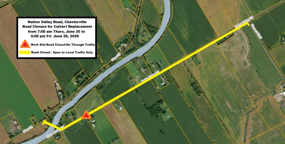 Map-12758 Nation Valley Rd -Culvert Replacement-June 25-26, 2026