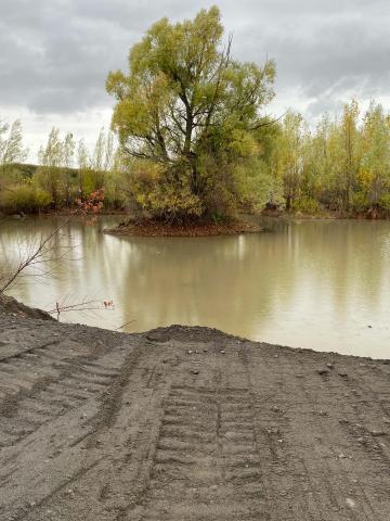 pond at drinking well