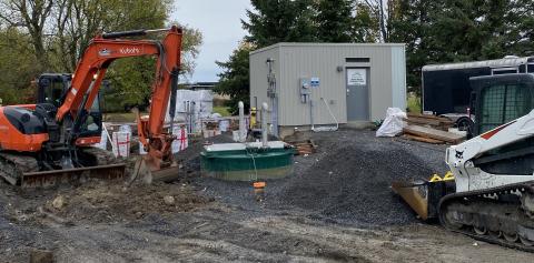 new sewage pump